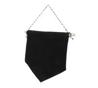 ZUNOXAZ Espositore Parete in Tela Nera S per Collezione Spille Smaltate Striscione Vuoto Personalizzabile per Decorazioni Cameretta e Ufficio