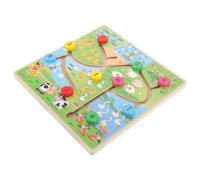 ZUNOXAZ Giocattolo di Addestramento Logico in Legno per 3-6 Anni Gioco Educativo Precoce per Sviluppo Creatività Memoria e Immaginazione Materiale Resistente per Uso Prolungato