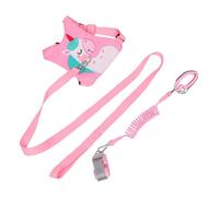 ZUNOXAZ Imbracatura Sicurezza con Guinzaglio da Zainetto Anti-smarrimento con Bracciale Polso per Corda Passeggio Ergonomica e Leggera con Design Cavallo