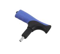 ZUNOXAZ Impugnatura Ergonomica in Canna Antiscivolo per Bastone da Passeggio Blu Adattatore, Accessorio Pieghevole per Deambulazione e Trekking, Manico Resistente per Uso Esterno