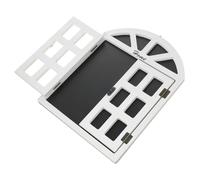 ZUNOXAZ Lavagna in Legno per Finestra da Appendere Lavagna Messaggistica Cancellabile Superficie Liscia Decorazione Vintage per Casa Negozio Cucina e Eventi