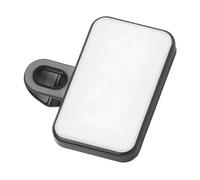 ZUNOXAZ Luce LED a Clip Regolabile per Videoconferenza, Luce per Fotocamera Computer Piccola, Illuminazione Delicata per Streaming, Selfie e Gaming