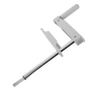 ZUNOXAZ Manovella per Letto Infermieristico in Acciaio Resistente Maniglia Grigia Regolatore Altezza Silenzioso Compatibile per Letti di Accessorio Ergonomico per Assistenza Pazienti