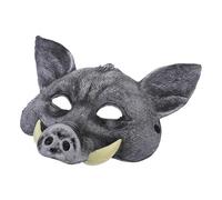 ZUNOXAZ Maschera Animale Halloween in Cinghiale Per Cosplay Decorativa Per Feste e Spettacoli Accessorio Fotografico