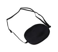 ZUNOXAZ Maschera per Occhio Singolo in Seta Nero Stile Pirata Leggera e Facile da Conservare per Ambliopia e Strabismo Adulti