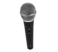 ZUNOXAZ Microfono Giocattolo Plastica Prop per Interviste e Palco Accessorio Realistico per Giochi di Ruolo Addestramento Al Public Speaking e Feste