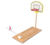 ZUNOXAZ Mini da Basket Legno per Tavolo Interattivo per Genitori e Sviluppo Della Coordinazione e Creatività per Anni