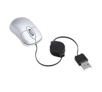 ZUNOXAZ Mouse USB Cablato Compatto e Silenzioso Ottico con Rotella Scroll Vie Ergonomico Ambidestro per Lavoro Notebook Me Xp Vista