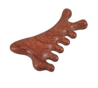 ZUNOXAZ Pettine per Capelli in Legno per Massaggiare Capelluto Massaggiatore Gua Sha e Pettine per Massaggio alla Testa Larghi per Completa del Capelluto