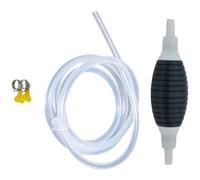 ZUNOXAZ Pompa Manuale per Trasferimento Liquidi con Tubo Rinforzato Aspiratore Olio Portatile Resistente Olio e Alte Temperature Pompa Siringa Leggera per Benzina Gasolio e Acqua Uso