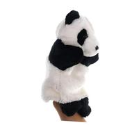 ZUNOXAZ Puppet Mano Panda Morbido Peluche Giocattolo Interattivo per Accessorio Narrazione Storie Regalo Educativo per Genitori e Figli