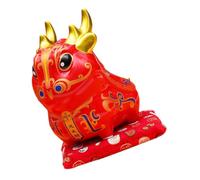 ZUNOXAZ Salvadanaio Drago Ceramica Anno del Drago Contenitore Monete Portatile e Decorativo Scatola Risparmio Soldi per Ufficio Regalo Aziendale e Festa