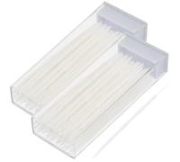 ZUNOXAZ Scovolini Dentali Compatti 120 Pezzi 2 Scatole Spazzolino Interdentale Portatile Pulisci Denti da Viaggio Uso Quotidiano Rimozione Placca Gengive