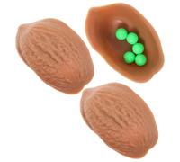 ZUNOXAZ Set di Trucchi Magici Conchiglia Noce 3 Gusci e 5 Palline Gioco Guidato e Professionisti Kit Creativo di Illusionismo Leggero e Portatile per Divertimento e Sviluppo