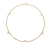 ZUNOXAZ Supporto Piatto Girevole per Microonde in Materiale Pf Anello Rotante Liscio e Resistente Sostituzione per Vassoio Microonde Ø Facile da Installare e Affidabile