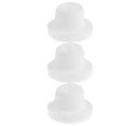 ZUNOXAZ Tappi di Scarico in Gomma per Congelatore 3 Pezzi, Tappo di Tenuta 1,5 Cm per Foro Drenaggio Frigorifero, Ricambio Anti-perdite per Congelatori a Pozzetto, Accessori Cucina