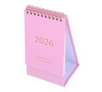 ZUNOXAZ Tavolo Piccolo: Tavolo 2026 Con Rilegatura A, Mini Planner Giornaliero Per Casa, Ufficio E Scuola,