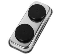 ZUNOXAZ Vassoio Magnetico Portautensili in Acciaio Inox 150X Medio Base Antiscivolo Ciotola Magnetica per Viti e Piccoli Pezzi Organizer Multifunzione per Riparazioni Meccaniche e