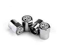 ZUOBYMBC 4 Pezzi Auto Valvola Pneumatici per MG Cyberster, Tappi per Valvole Pneumatici Auto,Sostituzione Tappi parapolvere Pneumatici Auto,Impermeabili,B