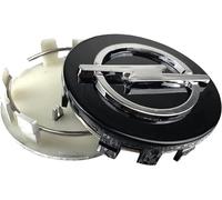 ZUOBYMBC 4 Pezzi Coprimozzo Coprimozzi per Opel 59mm,Coprimozzo per Auto,Tappi per Ruote Cerchi Coprimozzi,Coprimozzi Ruota,Centro Tappo Trim Emblema,Black