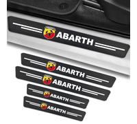 ZUOBYMBC 4Pezzi Auto Fibra di Carbonio Battitacco Adesivi per 2007 Abarth Grande Punto (199), Protezione Porta Soglia Sticker,Protezione del davanzale della portiera dell'auto