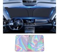 ZUOBYMBC Parasole per Parabrezza per Skoda Octavia 4 (IV) NX3 I 2020-2024, Parasole Auto,Parasole Auto Parabrezza Interno Pieghevole,Visiera Parasole,Parasole per Parabrezza Interno,C