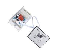 Zuoeay 10000W SCR Tensioni Regolatore di Potenza Regolatore AC220V 80A Con Dissipatore di Calore Per Velocità Del Motore Efficiente E Controllo Dimmer Regolatore Digitale Dimmer