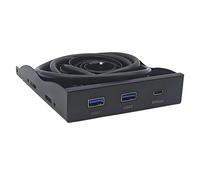 Zuoeay 19Pin a USB 3.2 e tipo C aziona il pannello della baia per il collegamento del dispositivo e la funzionalità migliorata dei sistemi
