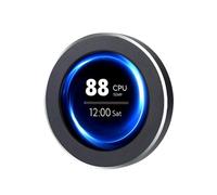 Zuoeay 2.8 Pollice USB Monitor PC Raffreddatore D'acqua Schermo Secondario IPS 480x480 Analisi Spettro Musicale LCD Secondario USB Raffreddato Ad Acqua Design Portatile