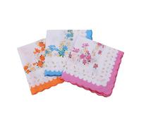 Zuoeay 3. Collezione di fazzoletti da sposa in pizzo, 12 pezzi: cotone ricamato di alta qualità, elegante set di accessori da sposa, coppia di fazzoletti ricamati di lusso per matrimoni, Motivo