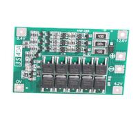 Zuoeay 3-string 12.6V 18650 Scheda di protezione della batteria bilanciata/migliorata protezione di potere Caratteristica Consiglio 40A Corrente ad alta efficienza dissipazione del calore