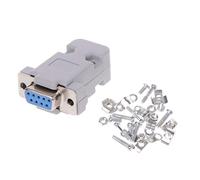 Zuoeay 5Sets 9Pin Maschio/Femmina D-Sub Spina Saldatura Connettore RS232 DB9 Per W/Per G Converter