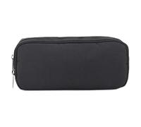 Zuoeay Astuccio portapenne in tessuto Oxford ispessito con scomparti dedicati per la gestione degli strumenti di scrittura, in tessuto Oxford, astuccio per studenti, Nero , Bellezza di massa