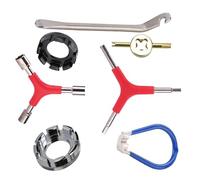 Zuoeay Biciclette Chiave Raggi Ruota Centraggio Universale Nipples Tenditore Portatile Raggi Bici Strumento di Regolazione Per La Riparazione Della Bicicletta Centraggio Ruota Universali Tenditore