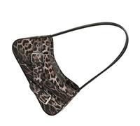 Zuoeay Borsa ascellare da donna con stampa leopardata borsa alla moda borsa all-matching ascella autunno pendolarismo per lavoro stampa leopardo spalla per le donne retrò pochette borsa tendenza