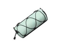 Zuoeay Borsa da manubrio ad alta capacità cinghie a sgancio rapido stoccaggio compatto per accessori bici borsa rotolo tubo superiore anteriore