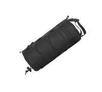 Zuoeay Borsa da manubrio ad alta capacità cinghie a sgancio rapido stoccaggio compatto per accessori bici borsa rotolo tubo superiore anteriore