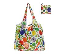 Zuoeay Borsa della spesa pieghevole di grande capacità resistente all'acqua riutilizzabile lavabile borsa della spesa per campeggio all'aperto borsa da viaggio in poliestere Carryall, Paradiso