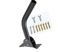 Zuoeay Forte staffa di montaggio modificabile per parabole satellitari che evidenziano una capacità di 45,4 kg e un cavo impermeabile per piani esterni