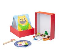 Zuoeay Gioco di ruolo educativo Orso Alimentazione Gioco Sviluppare Responsabilità Interattivo Genitorialità Simulazione Attività Giocattolo per il Bambino Fingere Gioco di Alimentazione Orso