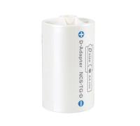Zuoeay LR6 AA a D LR20 Adattatore per batteria tubo converte batterie LR6 AA per adattarsi a D LR20 torcia manica facilmente dimensioni convertitore manicotto