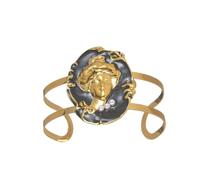 Zuoeay Moderno bracciale regolabile con farfalla, bracciale unisex in acciaio inox con delicata opera d'arte, ideale per l'uso quotidiano minimalista in acciaio inox, Misura unica, come descritto