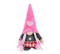 Zuoeay Morbido tessuto Facelessed Toy Ornament Plushie Toy Nano Figurine per esprimere amore regalo di San Valentino 1PC regalo decorativo di coppia