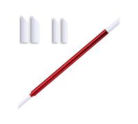 Zuoeay Pannello Line Gomma Punte Metallo Clean Stick per Kit Modello con 3mm e 5mm Punte Sostituibili Wipping Leggero Strumento Miniatura