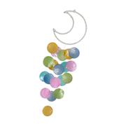 Zuoeay Scacciapensieri fatti a mano con conchiglie con design costiero, perfetto per giardino, cortile, portico, ramo di albero, balcone, da appendere a conchiglie naturali