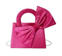 Zuoeay Sofisticata borsa da sera con grandi fiocchi borsa a tracolla per cene di gala e occasioni speciali elegante borsa da sera, A, One Size
