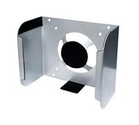 Zuoeay Supporto di resistenza del supporto del supporto del metallo per il piccolo computer desktop ottimizzazione sotto il supporto della scrivania dietro lo schermo staffa da tavolo salvaspazio