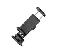 Zuoeay Supporto per treppiede per smartphone, adattatore Mopunt, clip regolabile con supporti a scarpa fredda per migliorare la fotografia video, regolazione flessibile