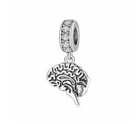 ZUOHUI Charm a forma di elementi anatomici in argento for bracciali Pandora