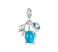 ZUOHUI Guscio Tartaruga Charm in rame placcato for Pandora Bracciale